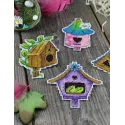 Kit de point de croix "Bird House. Aimants" SR-922