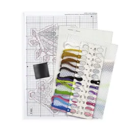 Kreuzstich-Set „Vogelhaus. Magnete“ SR-922