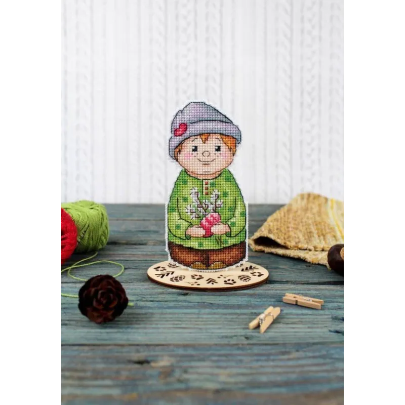 Kreuzstich-Set "Paar im Urlaub. Junge" SR-934