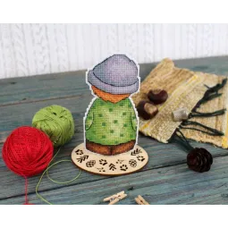 Набор для вышивания крестиком "Праздничная пара. Мальчик" SR-934