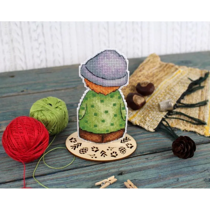 Kreuzstich-Set "Paar im Urlaub. Junge" SR-934