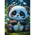 Diamond Painting-Set „Panda“ 30x40 cm WD3073