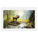 Kreuzstich -Kit "Woodland Morning" 29x52 SK245