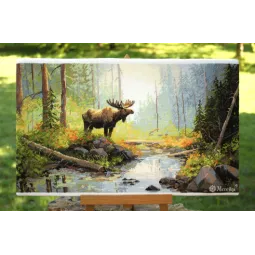 Cross stitch kit "Woodland Morning" 29x52 SK245