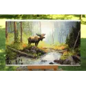 Kit de point de croix "Woodland Morning" 29x52 SK245