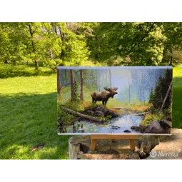 Kreuzstich-Set "Woodland Morning" 29x52 SK245