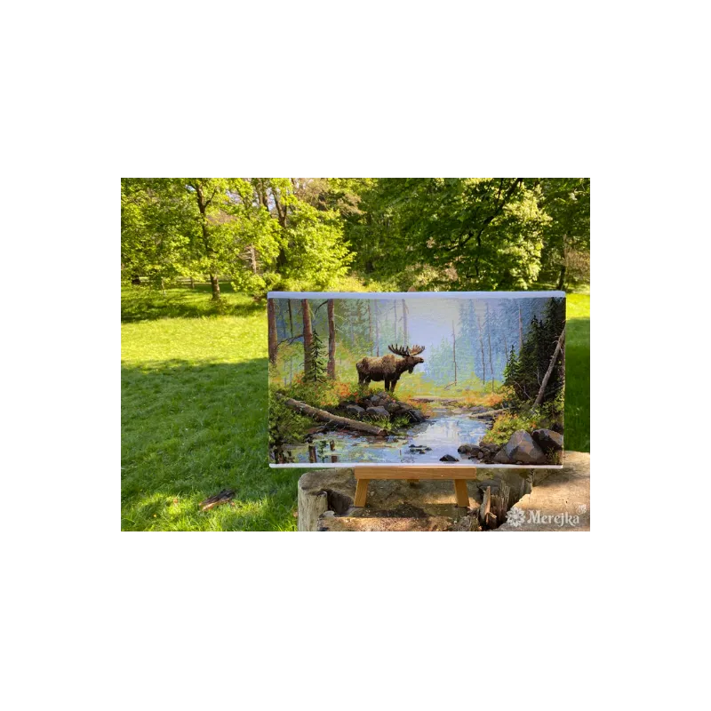 Kreuzstich-Set "Woodland Morning" 29x52 SK245