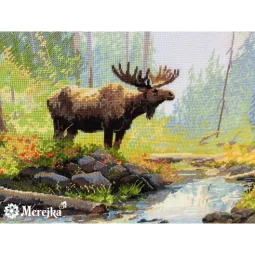 Kreuzstich-Set "Woodland Morning" 29x52 SK245