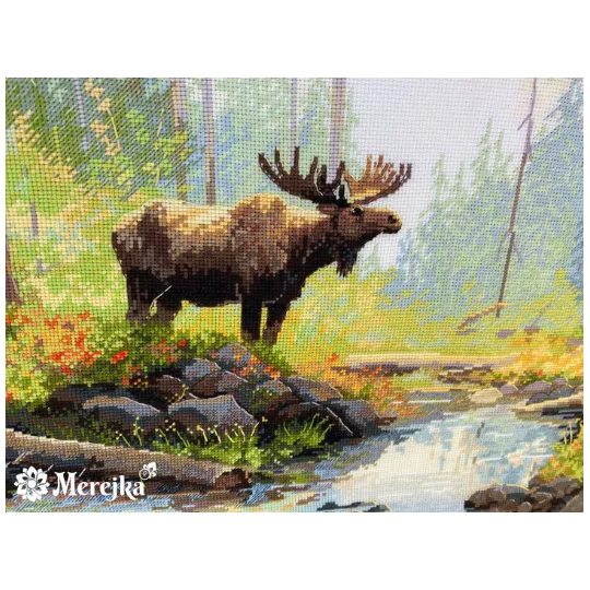 Kreuzstich-Set "Woodland Morning" 29x52 SK245