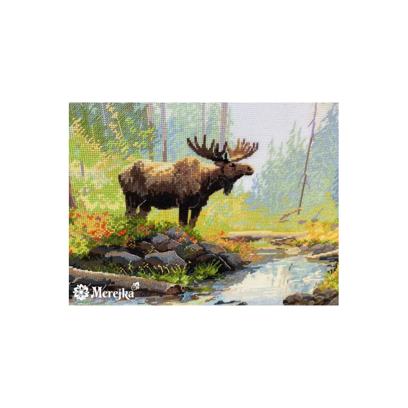 Kreuzstich-Set "Woodland Morning" 29x52 SK245