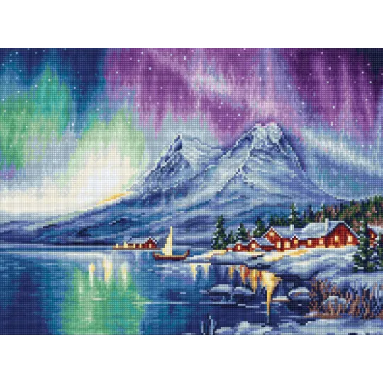 Petit Point Kit "Northern Lights" 32x24cm SG705