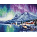 Petit Point Kit "Northern Lights" 32x24cm SG705