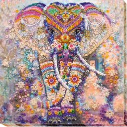 Kit de broderie de perles principal Miracle d'Inde (Scènes Déco) Abris Art AAB-587