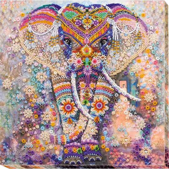 Kit de broderie de perles principal Miracle d'Inde (Scènes Déco) Abris Art AAB-587