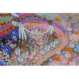 Main Bead Embroidery Kit Miracle of India (Deco Scenes) Abris Art AB-587