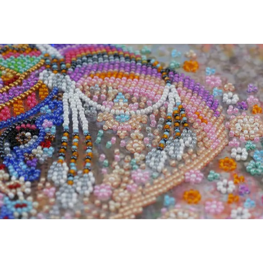Kit de broderie de perles principal Miracle d'Inde (Scènes Déco) Abris Art AAB-587