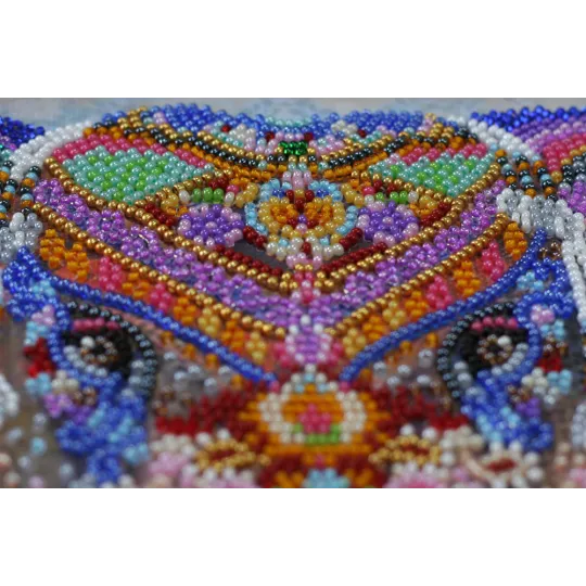 Kit de broderie de perles principal Miracle d'Inde (Scènes Déco) Abris Art AAB-587