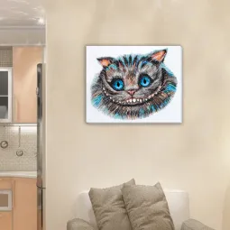 Pagrindinis rinkinys siuvinėjimui karoliukais Cheshire Cat (Fantasy) Abris Art AB-687