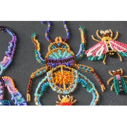 Main Bead Embroidery Kit Beetles (Deco Scenes) Abris Art AB-730
