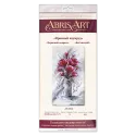 Bead Embroidery Kit "Red emerald" AAB-854