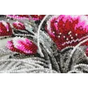 Bead Embroidery Kit "Red emerald" AAB-854