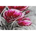 Bead Embroidery Kit "Red emerald" AAB-854