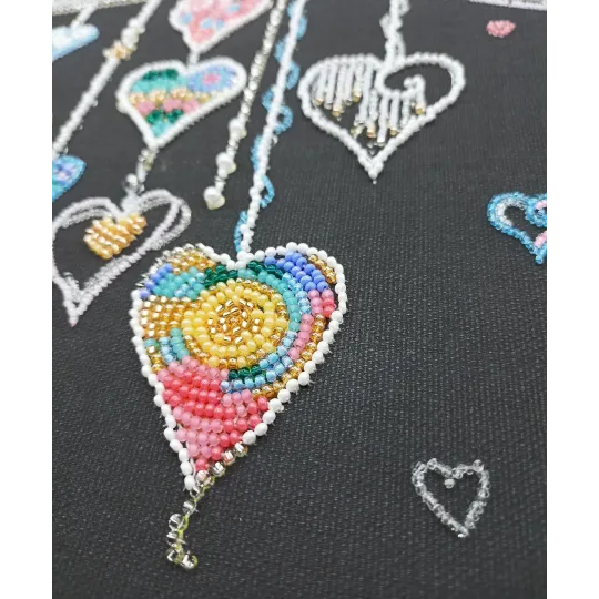 Набор для вышивки бисером Основной Birds in love (Deco Scenes) AAB-872