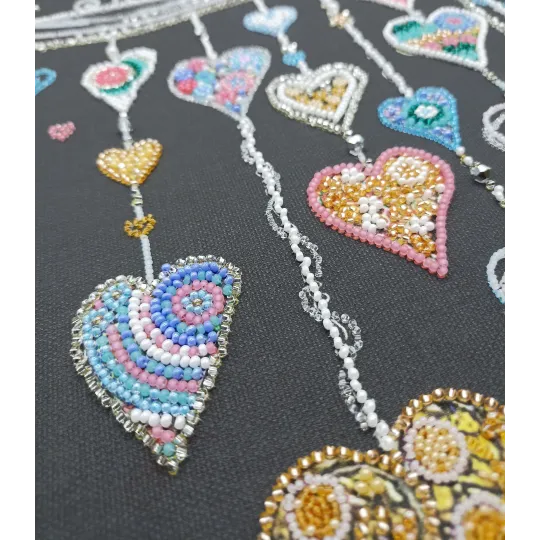 Набор для вышивки бисером Основной Birds in love (Deco Scenes) AAB-872