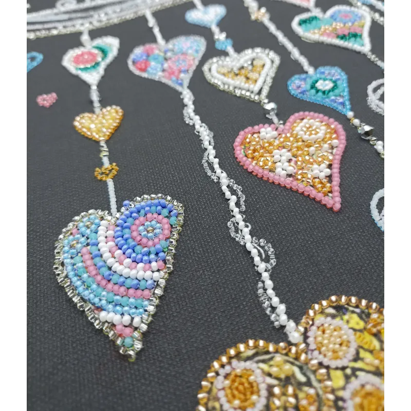 Набор для вышивки бисером Основной Birds in love (Deco Scenes) AAB-872