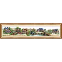 Cross-stitch kits "Fairytale town" AAH-010