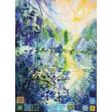 Cross-stitch kits "Dawn over the river" AAH-152