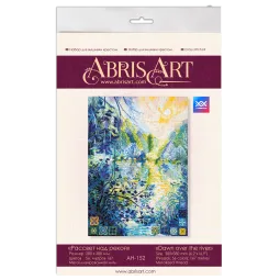 Kits de point de croix Aube sur la rivière (Paysages) Abris Art AAH-152