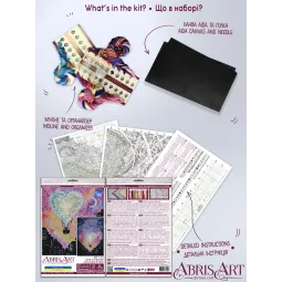 Kreuzstich-Sets Liebe im Himmel (Deco Scenes) Abris Art AAH-174