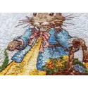 Kits de point de croix Lapin de printemps (Scènes Déco) Abris Art AAH-200