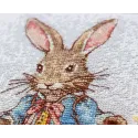 Kits de point de croix Lapin de printemps (Scènes Déco) Abris Art AAH-200