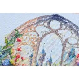 Kits de point de croix Il était une fois... (Scènes Déco) Abris Art AH-202