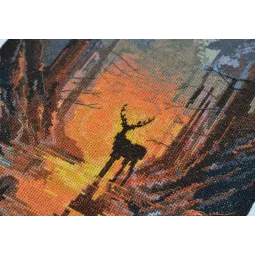 Cross-stitch kits Forest guard (Deco Scenes) Abris Art AH-209