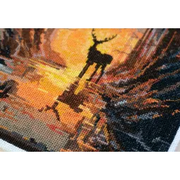 Cross-stitch kits Forest guard (Deco Scenes) Abris Art AH-209