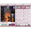 Kits de point de croix Garde forestier (Scènes déco) Abris Art AAH-209