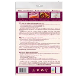 Kryželiu siuvinėjimo rinkiniai su lanku Trys mielos žąsys 15x15 cm AAHM-016