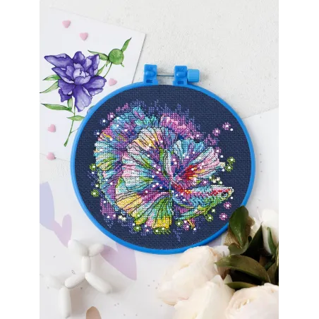 Cross-stitch kits "Neon glitter" AAHM-054