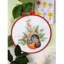 Cross-stitch kits "And in the basket is a cat" AAHM-055