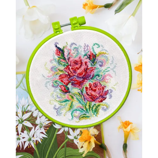 Cross-stitch kits "Spring roses" AAHM-057