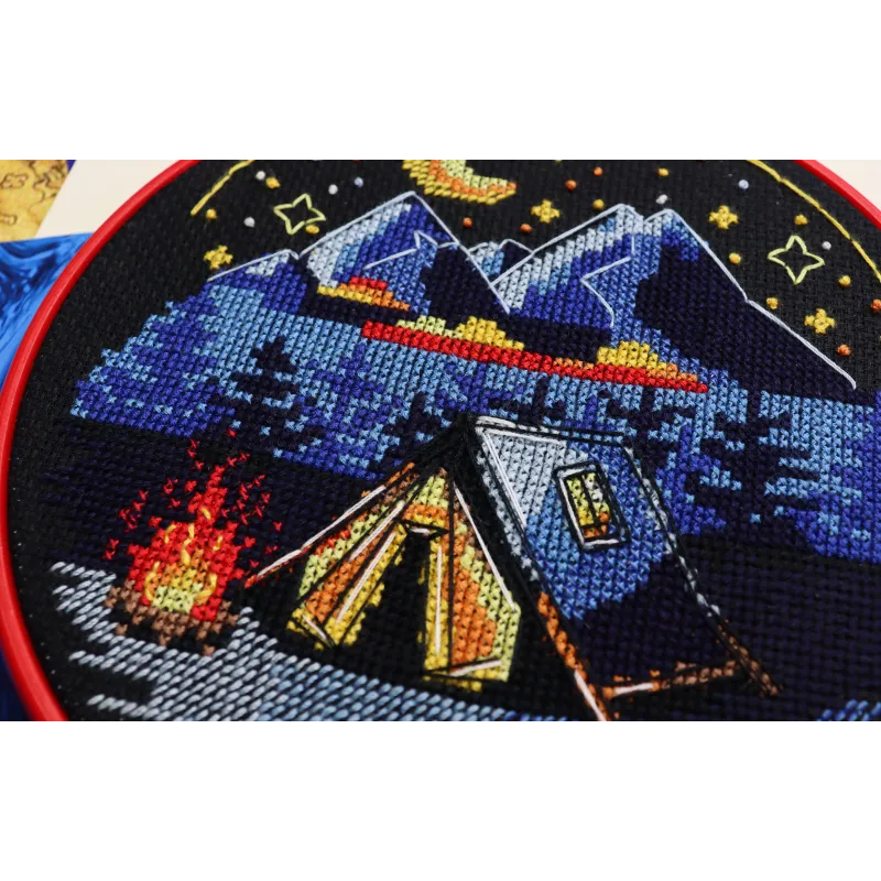 Cross-stitch kits "Around the campfire" AAHM-074