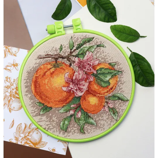 Cross-stitch kits "Citrus notes" AAHM-076