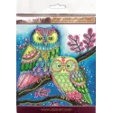 Mini Bead embroidery kit "Night couple" AAM-150