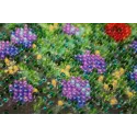 Mini Bead embroidery kit "Wild field" AAM-172