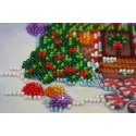 Mini Bead embroidery kit "Gingerbread house" AAM-174