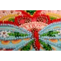 Mini Bead embroidery kit "Summer heart" AAM-204