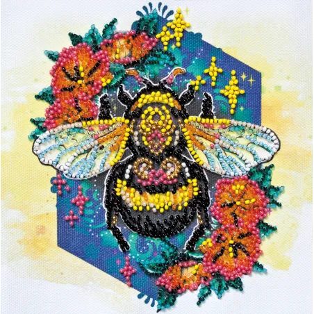 Mini Bead embroidery kit "Sweetly" AAM-225